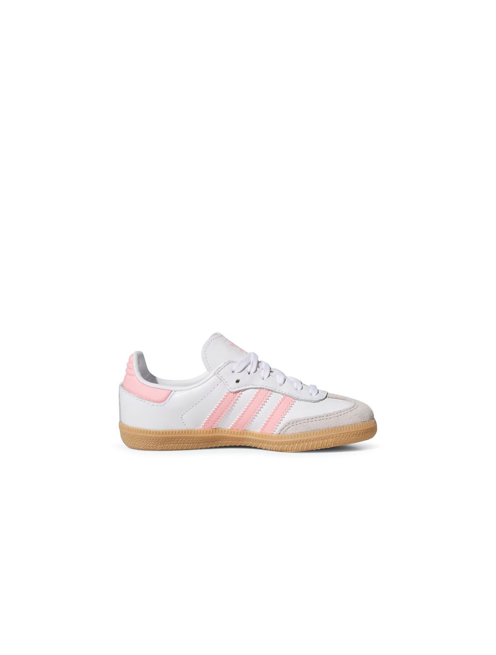 Adidas (TD) Samba - White/Semi Pink Spark
