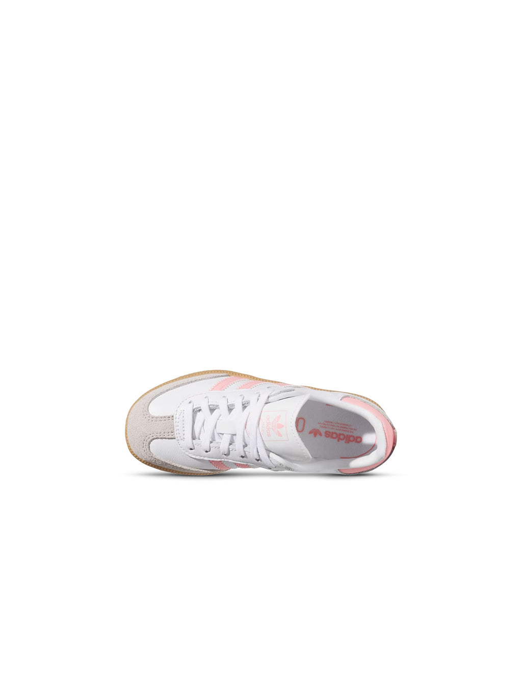 Adidas (TD) Samba - White/Semi Pink Spark